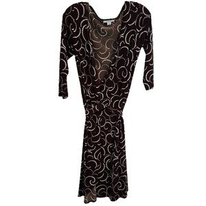 Dress Barn Polka Dot Shift Dress sz. 12